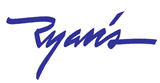 Ryan's, sporting goods logo